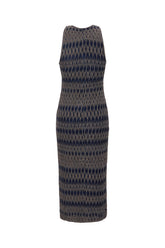 Abito in misto viscosa multicolor -  | Wise