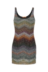 Abito in misto viscosa multicolor -  | Wise