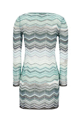 Abito in misto viscosa multicolor -  | Wise