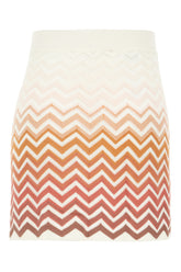 Gonna in misto cotone decorato -  | Wise