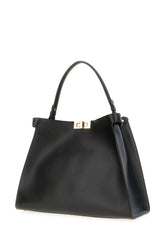 Black leather large Fendi Way shoulder bag -  | Wise