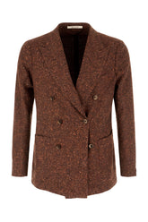 Multicolor stretch wool blend blazer -  | Wise
