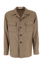 Embroidered wool shirt -  | Wise