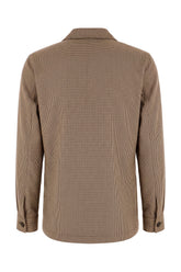 Embroidered wool shirt -  | Wise