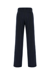 Black stretch wool pants -  | Wise