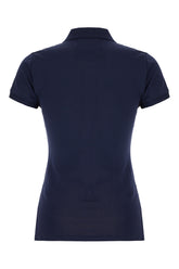 Navy blue piquet polo shirt -  | Wise
