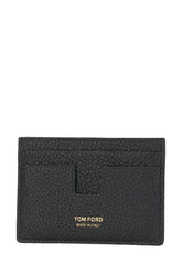 Black leather card holder -  | Wise