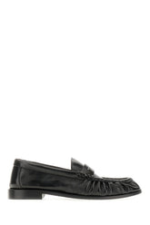 Black leather loafers -  | Wise