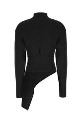 Maglione in misto lana nera -  | Wise