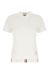 White piquet t-shirt -  | Wise