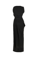 Black polyester dress -  | Wise