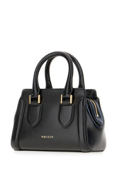 Black leather Birdee mini handbag -  | Wise
