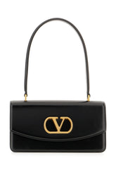 Black leather shoulder bag -  | Wise