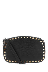 Black leather crossbody bag -  | Wise