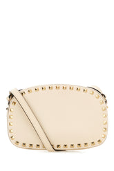 Ivory leather crossbody bag -  | Wise