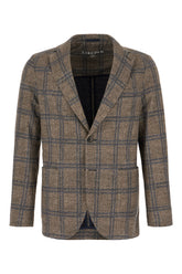 Blazer in cotone elasticizzato con ricamo -  | Wise