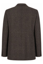 Blazer in misto lana con ricamo -  | Wise
