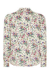 Blusa in seta con stampa -  | Wise