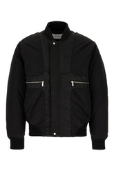 Back nylon padded bomber jacket -  | Wise