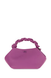 Borsa a mano Bou piccola in misto pelle viola -  | Wise