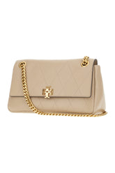 Cappuccino leather crossbody bag -  | Wise
