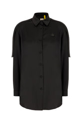Black nylon 4 Moncler Edward Enninful shirt -  | Wise