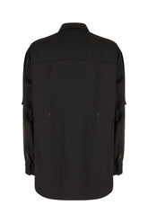 Black nylon 4 Moncler Edward Enninful shirt -  | Wise