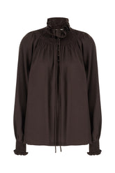 Blusa in seta con stampa -  | Wise