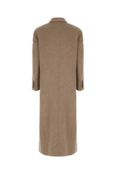 Biscuit cashmere coat -  | Wise