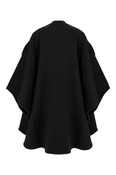 Black wool blend coat -  | Wise