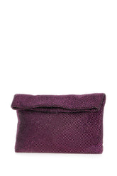 Embellished fabric Dunham clutch -  | Wise