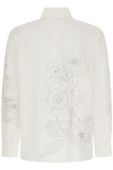 Camicia in cotone ricamato -  | Wise