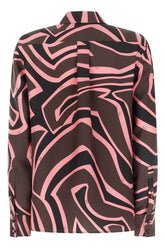 Camicia in seta stampata -  | Wise