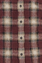 Camicia stampata in cotone e lana -  | Wise