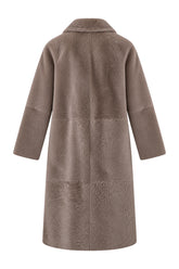 Cappotto Agostoni in Montone Tortora -  | Wise