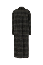 Embroidered wool coat -  | Wise