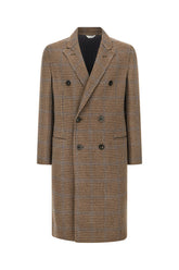 Cappotto in misto lana ricamata -  | Wise