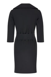Cappotto in nylon stretch nero -  | Wise