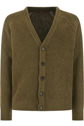 Cardigan in lana fango -  | Wise
