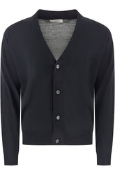 Cardigan in lana nera -  | Wise