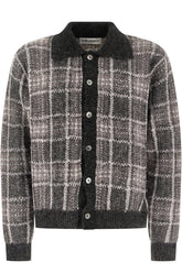 Cardigan in misto alpaca ricamato -  | Wise