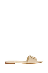 Ciabatte Fendi in Pelle Panna -  | Wise