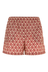 Printed nylon swimming shorts -  | Wise
