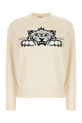 Sand wool blend sweater -  | Wise