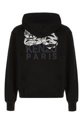 Black cotton sweatshirt -  | Wise