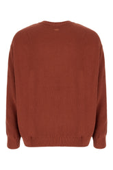 Brick cotton sweater -  | Wise
