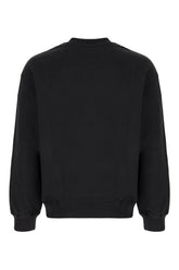 Black cotton sweatshirt -  | Wise
