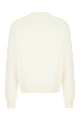 Ivory cotton sweatshirt -  | Wise
