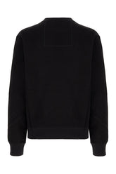 Black cotton sweatshirt -  | Wise