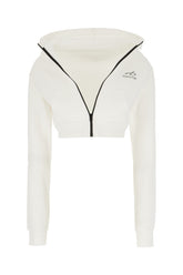 Felpa cropped in cotone -  | Wise